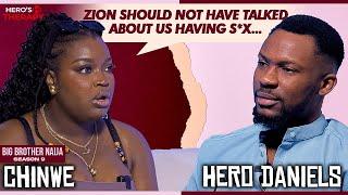 Bbnaija 2024: Zion should not have talked about our intimate moments- Chinwe on Hero's Therapy