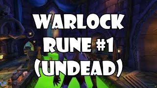 WARLOCK RUNE of HAUNT (UNDEAD) | World of Warcraft Classic Season of Discovery