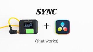 Timecode MYTHS & Sync WORKFLOWS for DaVinci Resolve + Deity TC-1