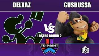 Tripoint Smash 258 - Losers Round 2 - Delxaz(Mr Game and Watch) Vs. gusbussa(Donkey Kong)