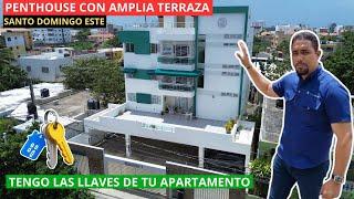 PENTHOUSE CON AMPLIA TERRAZA Y JACUZZI EN SANTO DOMINGO ESTE CON 2 PARQUEOS | INVIERTE EN RD