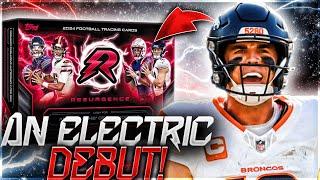 AN ELECTRIC DEBUT!!  | 2024 Topps Resurgence NFL Hobby & Delight Review