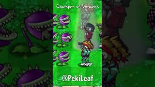 Chomper vs Dancers #pvz