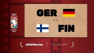 Highlights | GERMANY vs FINLAND | #IIHFWorlds 2021