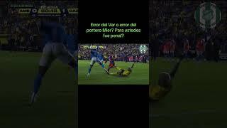 Eso es penal? O error del Var ??? #futbol #ligamx #clubamerica #cruzazul