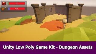 Unity Low Poly Game Kit Dungeon Assets