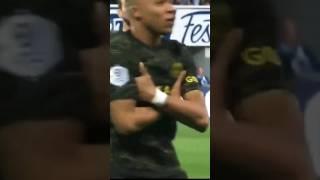 Mbappe Puts on a show against AJ Auxerre.. #shorts #goals #mbappe #ajauxerre