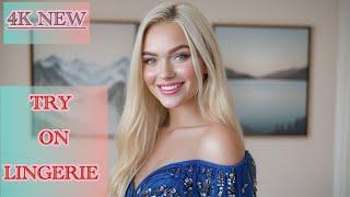 [4k] See Through Lingerie & Bikini Try-On Haul | Review See See-Through TryOn Haul | Try On Lingerie