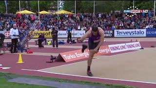 Paavo Nurmi Games 2015 | Male Javelin Throw | (FULL HD)