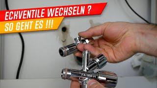 Eckventil austauschen, Kombi Eckventil montieren, Aquastop, Eckfix, Handwerkskönig!