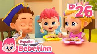 Es hora de comer | EP26 | Así Es Como Comemos | Canciones Infantiles | Bebefinn en español