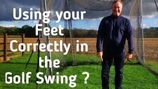 Are you using your feet correctly in the golf swing ? Better golf Simply.