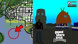 Finding Bikini Bottom From SpongeBob in GTA San Andreas! (Hidden Location)