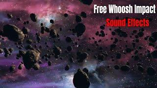Cinematic Whoosh Impact Sound Effects for Film