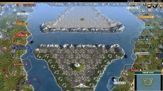 Civ 5 AI Only Timelapse: Battle of Land and Sea