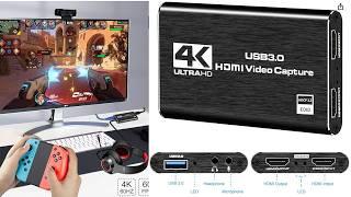 How to Capture 4K Video with HDMI to your: