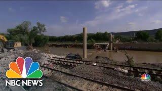 Devastation After Flooding in Europe