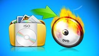 How to Write Iso Image file to DVD or CD