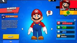 Mario in brawl stars??? (Game made by:@Netuke)