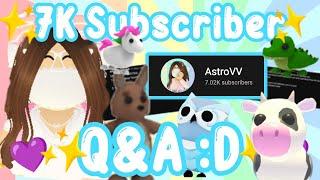 AstroVV Q&A - 7K Special! (Roblox) | AstroVV