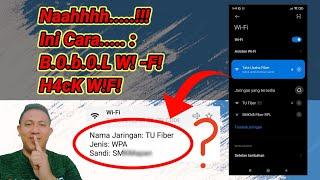 Cara B0b0L dan H4ck W!-F! Tetangga Auto Internet Gratisan || Terbaru!!!!