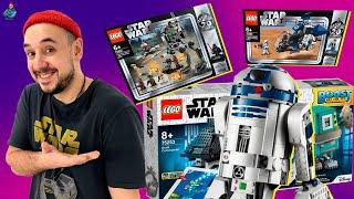 ПАПА РОБ И ОЧЕНЬ МНОГО LEGO STAR WARS! СБОРКА ЛЕГО ЗВЕЗДНЫЕ ВОЙНЫ! РОБ - DROID COMMANDER!