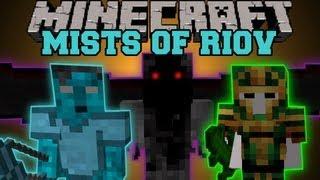 Minecraft : MISTS OF RIOV (2 DIMENSIONS, BOSSES, MOBS, BIOMES, RPG) Mod Showcase