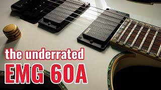 EMG 60A (Alnico) Active Pickup Demonstration // Comparison with  EMG 60 (Ceramic)