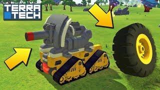 СТРОИМ ИЗ НОВЫХ МЕГА ДЕТАЛЕЙ в TerraTech !!! ТЕРРА ТЭЧ !!!