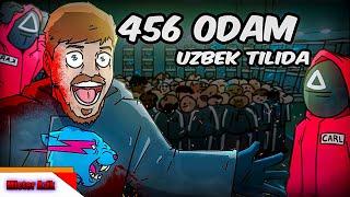 456 ODAM // MR BEAST ANIMATION // UZBEK TILIDA