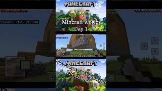 Minecraft Day 1|Build House |Gaming To Infinity|