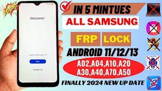 Samsung New Method Update 2024  | All Samsung Android 11/12/13 FRP Bypass || Google Account Remove