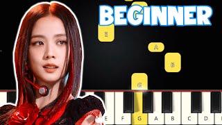 Flower - Jisoo | Beginner Piano Tutorial | Easy Piano