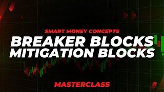 Breaker Blocks & Mitigation Blocks (FULL TUTORIAL) - Smart Money Concepts