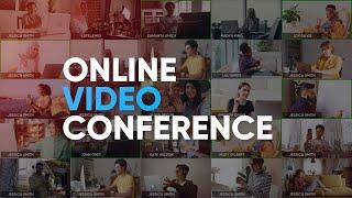 Online Video Conference Promo Premiere Pro Templates