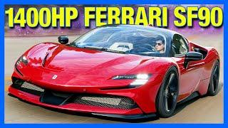 Forza Horizon 5 : 1400 Horsepower Ferrari SF90!! (FH5 Ferrari SF90 Unlock)