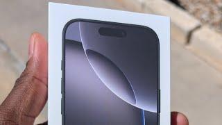 iPhone 16 Pro Black Titanium | Unboxing and First Impressions