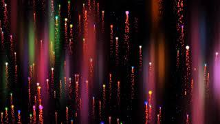 4K Colorful Motion Particles Background Video - Animation Source Library