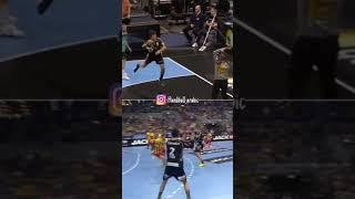 #Shorts #Cortos UWE GENSHEIMER Handball Trick  by @Handball_arabic