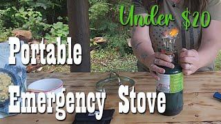 Emergency Propane Stove Under $20 ~ Prepare Now!