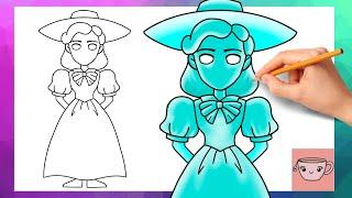 How To Draw Martha Mildenhall from The Amazing Digital Circus Episode 3 | Drawing Tutorial