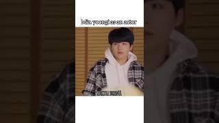 min yoongi's acting skill