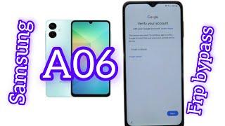 Samsung A06 frp bypass frp bypass a065f