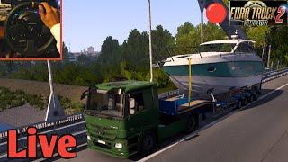 10000hp truck | Ets2 live | thrust master TX sim wheel | #ets2 live | #ets2 #eurotrucksimulator2