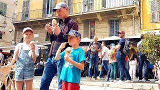 Nice, France - Fenocchio Ice Cream Try the Local Flavors - Cote d'Azur South of France