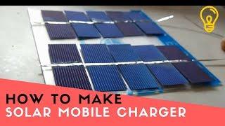 HOW TO MAKE A FREE ENERGY EMERGENCY MOBILE PHONE CHARGER - Solar Generator / Tutorials