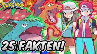 25 FAKTEN über Pokemon FEUERROT und BLATTGRÜN welche du vielleicht nicht kennst!