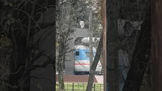 Турбореактивный вагон – стела в Твери к 110-летию Тверского вагоностроительного завода
