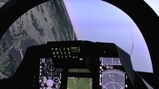 Indo Def 2016: Inside the Saab JAS-39 Gripen C Simulator