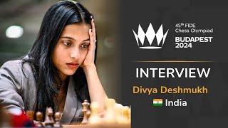 "For your country you just have to give it your all," Divya Deshmukh, Team India